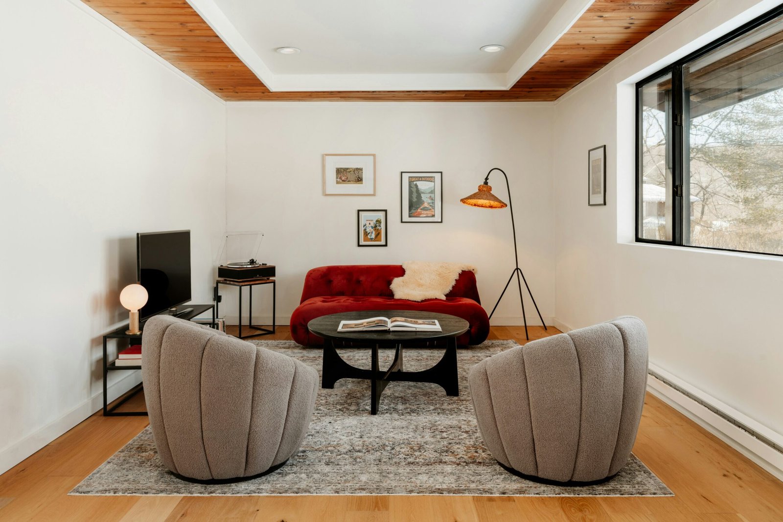 After living room cleaning