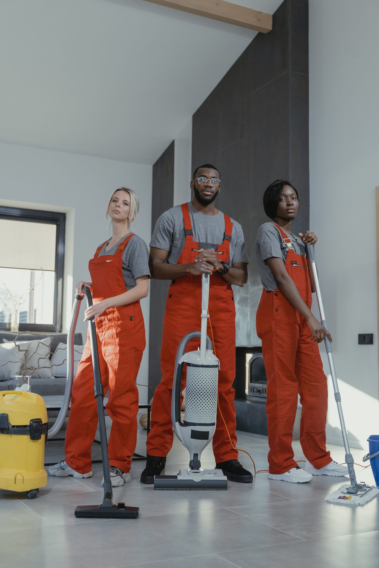 Professional bond cleaners in West End Brisbane preparing a rental property for end of lease